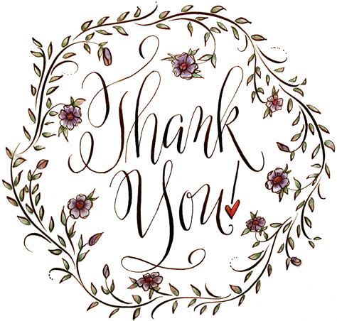 Calligraphy Images Of Thank You