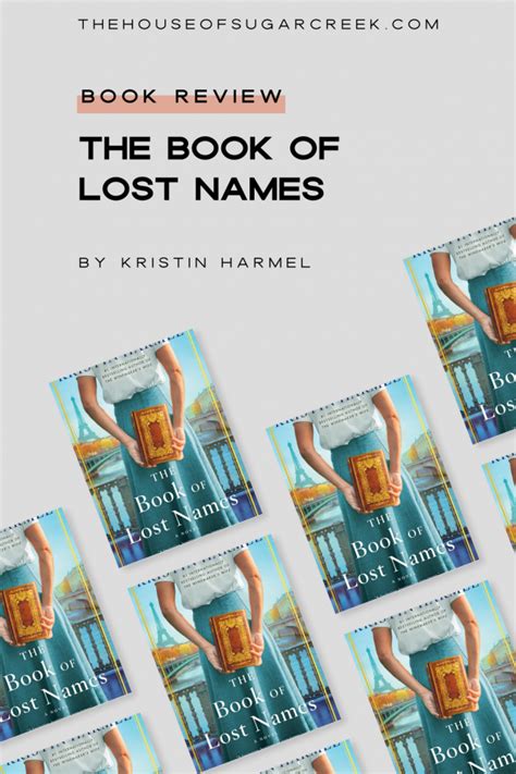 ‘the Book Of Lost Names By Kristin Harmel