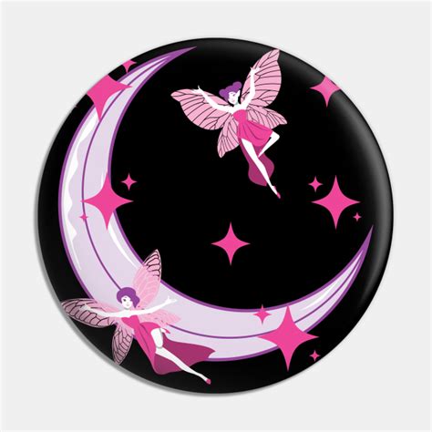 Fairycore Aesthetic Pastel Goth Fairy Moon Fairies Fairycore Pin