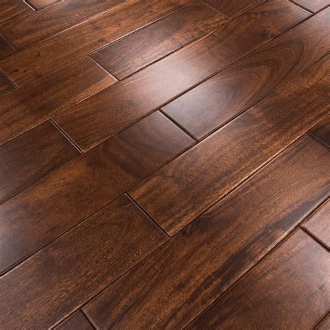 Wood Plus Stained And Lacquered 18x123mm Solid Asian Walnut Flooring