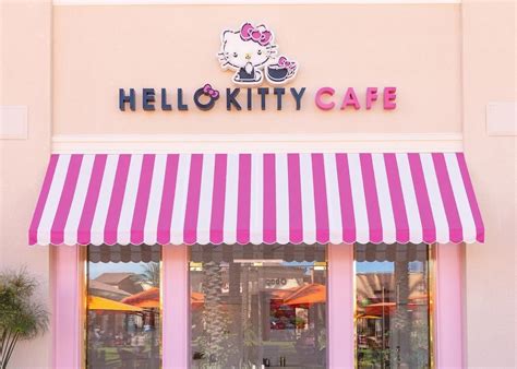The Hello Kitty Cafe And Cocktail Lounge In Irvine Is Open And It Has A
