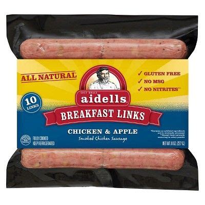 It's easy, quick, and flavorful with crumbled sausage, fresh herbs, and apples! Aidells Breakfast Sausage Chicken and Apple - 10ct/8oz ...