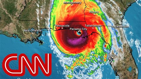 Hurricane Michael Makes Landfall With 155 Mph Winds Youtube