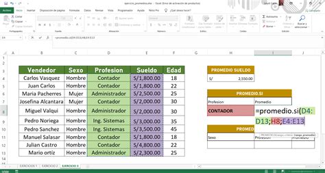 Cómo calcular el promedio Con Ejemplos en Excel El Tío Tech