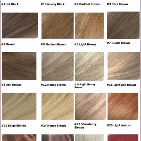 Strawberry Blonde Hair Color Chart Blonde Hair Color Chart Images And