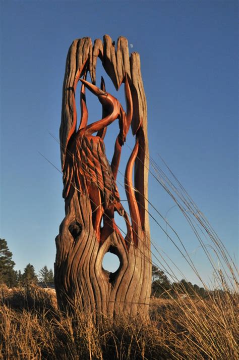 Jeffro Uitto Wood Carving Art Driftwood Sculpture Wood Art