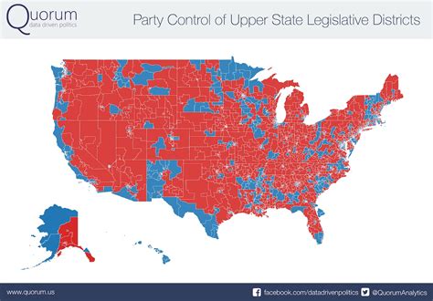 The Republican Domination Of State Legislatures In 2 Maps The