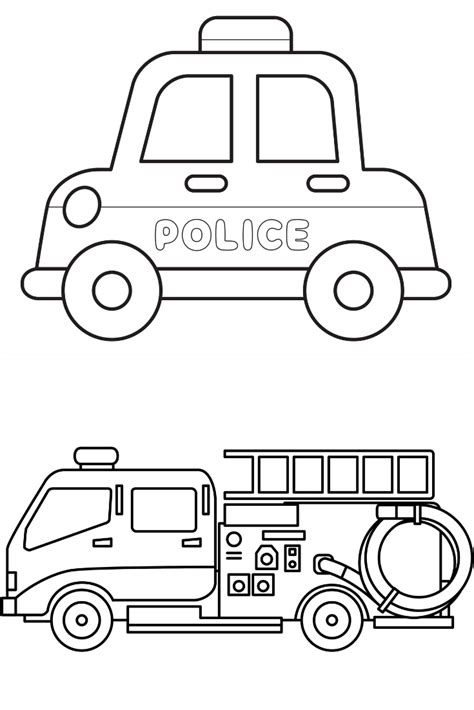 50 Transportation Coloring Pages For Kids Hayat