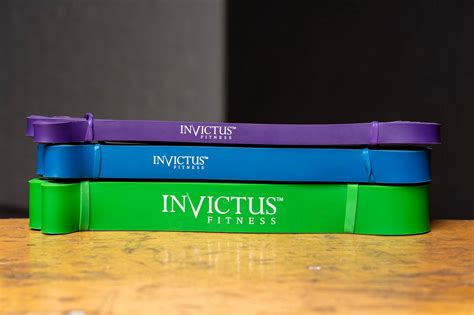 Invictus Resistance Bands Set Of 3 Invictus Redefining Fitness