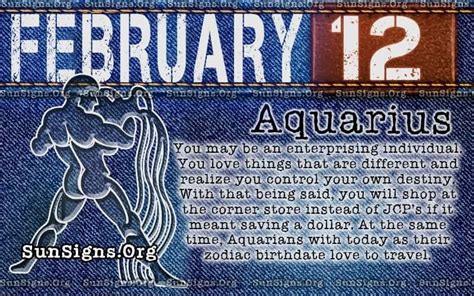February 12 Zodiac Horoscope Birthday Personality Sunsignsorg