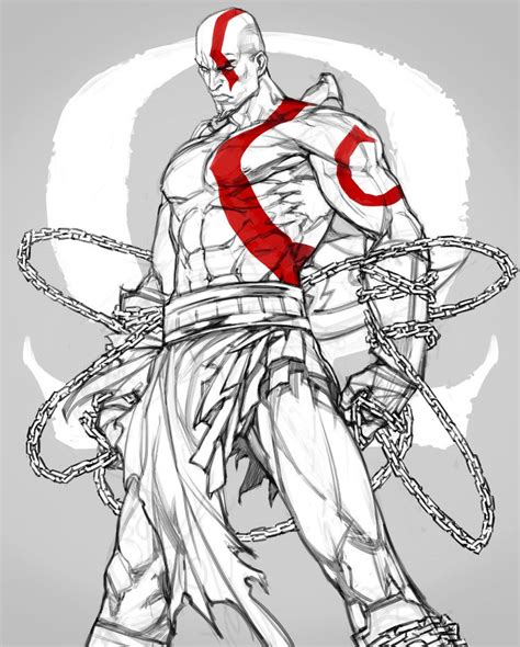 Gow Kratos By Offrecord On Deviantart 참고 Kratos God Of War God