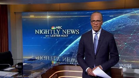 Nbc Nightly News Close Title August 22 2017 Youtube