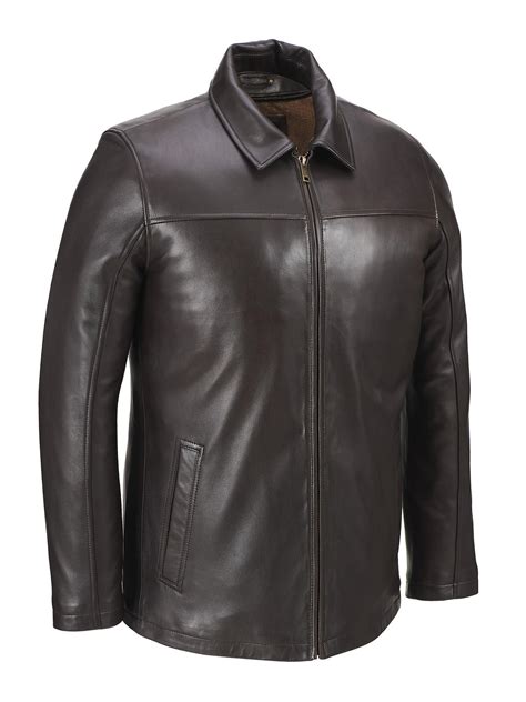 Wilsons Leather Bruce Leather Jacket With Thinsulatetm Lining In Brown