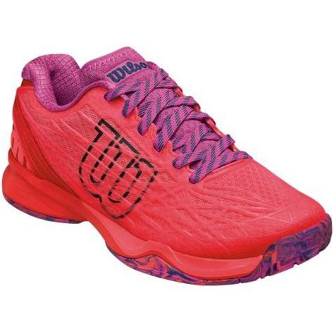 Wilson Womens Kaos Tennis Shoes Fiery Coralfiery Redrose Violet