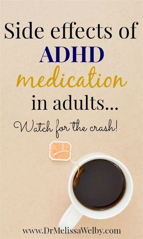 Side Effects Of Adhd Medication In Adults Watch For The Crash