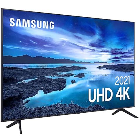 Samsung Smart Tv 70 Uhd 4k 70au7700 Processador Crystal 4k Tela Sem