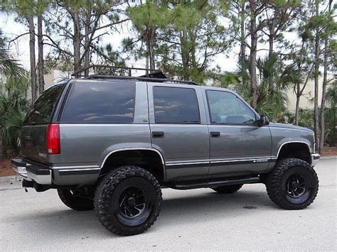 1999 Chevrolet Tahoe Lt No Reserve Lifted Low Miles Lots Of Extras