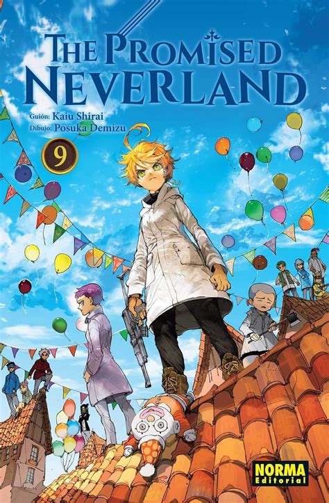 Couvertures, images et illustrations de The Promised Neverland, Tome 9