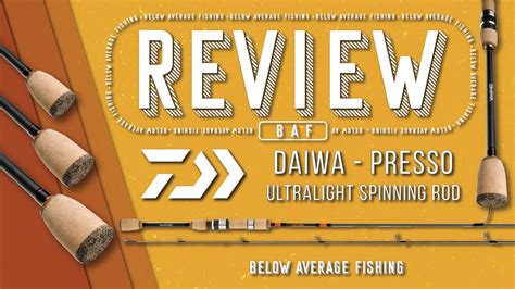 Daiwa Presso Ultralight Fishing Rod 1 Year Long Term Review YouTube