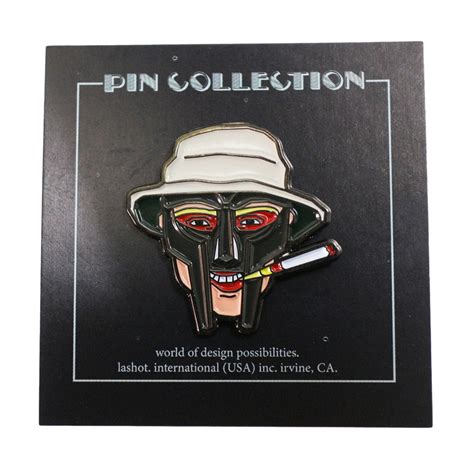 Pin Collection Mf Doom Metal Face Pins Pin Badge Mingus