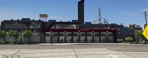 El Burro Heights Fire Station Fivem Mods