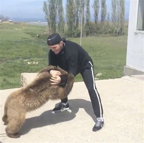 Conor Mcgregors Opponent Khabib Nurmagomedov Used To Wrestle A Bear As