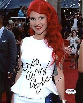 Carly Aquilino Sexy Signed X Photo Autographed Z Psa Dna