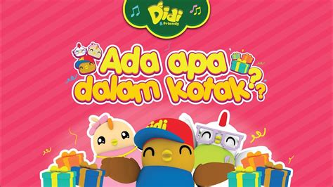 Sinopsisdidi & jojo tengah bermain tiba tiba terlanggar pasu nana. Didi & Friends | Segmen : Ada Apa Dalam Kotak? | Edisi ...