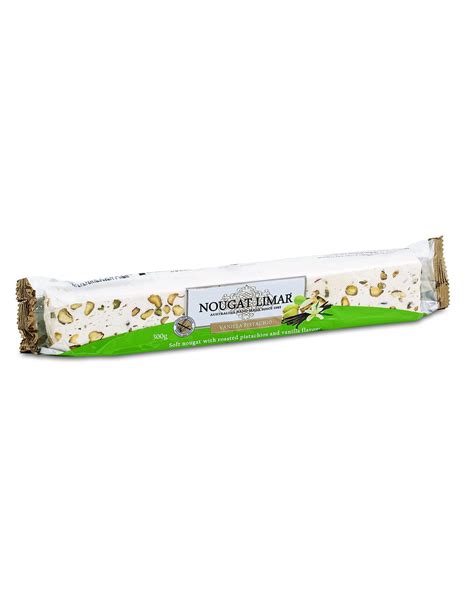 Limar Vanilla Pistachio Nougat 300g Toms Confectionery Warehouse