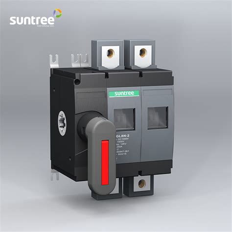 Suntree Hot Selling 400a 3p 4p Load Isolator Switch 1500v With Ce Iec