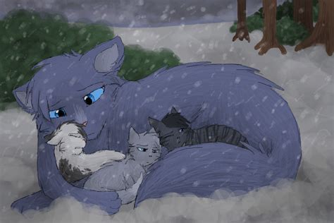 Mommy Its Cold By Cascadingserenity On Deviantart Warrior Cats