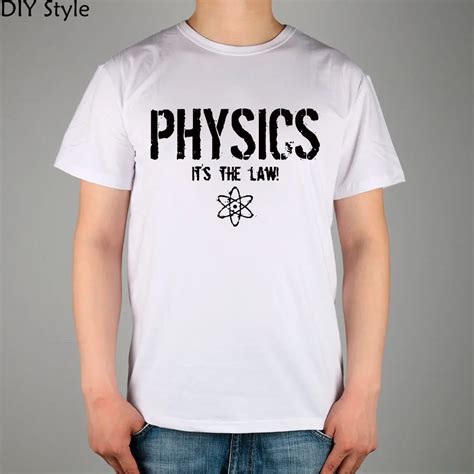 Funny Physics S Science T Shirt Cotton Lycra Top 11038 Fashion Brand T