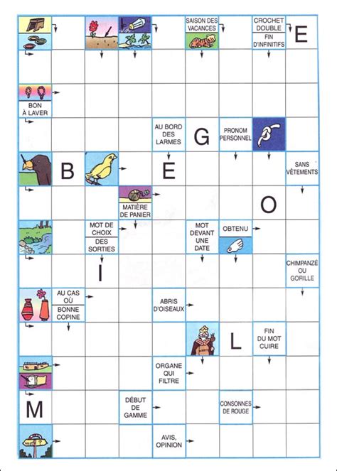 Maybe you would like to learn more about one of these? Mots fléchés Récré kids