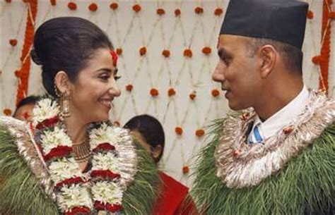 The couple spent their honeymoon in finland. Samrat Dahal And Manisha Koirala Wedding Photos