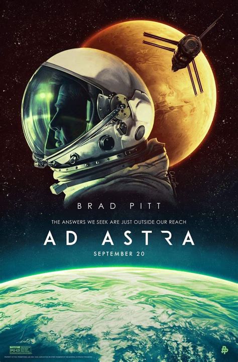 Ad Astra Science Fiction Movie Posters Space Movie Posters Space Movies