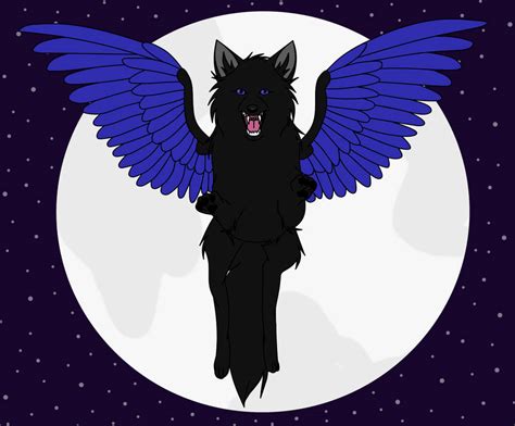 Blue The Demon With A Pure Heart By Blue Thedemonwolf On Deviantart