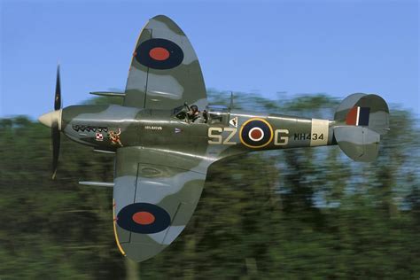 Spitfire Mk Ix Mh Sz G John M Dbibbs Vintage Aircraft Aircraft