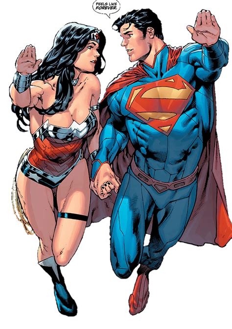 New 52 Superman And Wonder Woman Kiss
