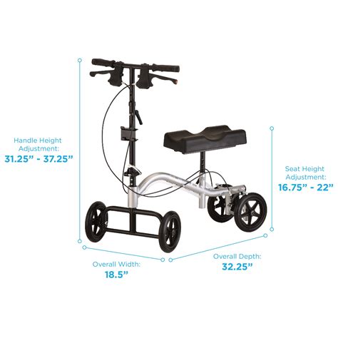 Buy Nova Steerable Knee Scooter Walker Mobility Aids