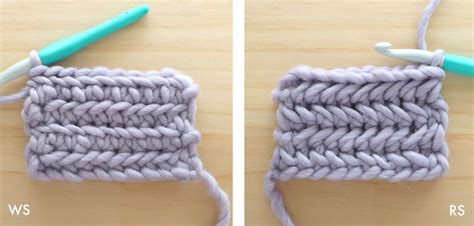 Herringbone Single Crochet Stitch Tutorial For The Frills Single