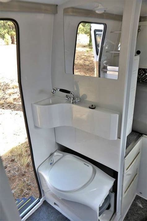 58 Small Rv Bathroom Design Ideas To Inspire You Van With Bathroom