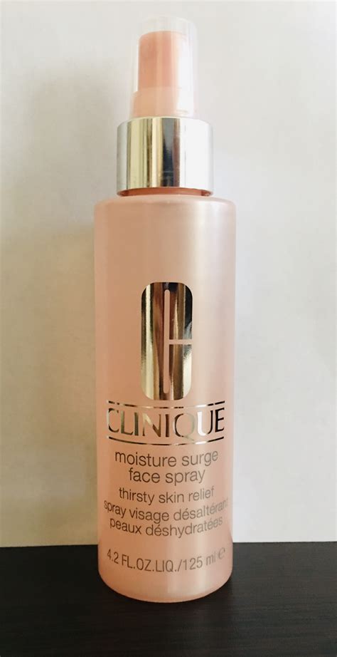 Clinique Moisture Surge Face Spray Thirsty Skin Relief Review Doms