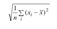 Comment calculer la variance et les écarts types soit en détaillant les calcules soit en utilisant directement les. Calcul d'écart-type avec sqlite - Le Journal de Nikrou