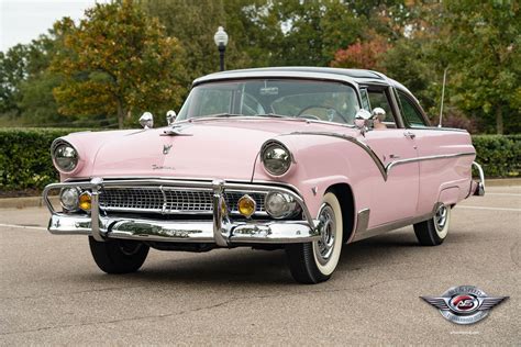 The body panels aren't nearly as fitted, and the crown vic's original interior remains. 1955 Ford Crown Victoria Glass Roof: Pretty In Pink