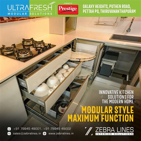 Elevate Your Cooking Space Embrace The Versatility Of Modular Kitchens