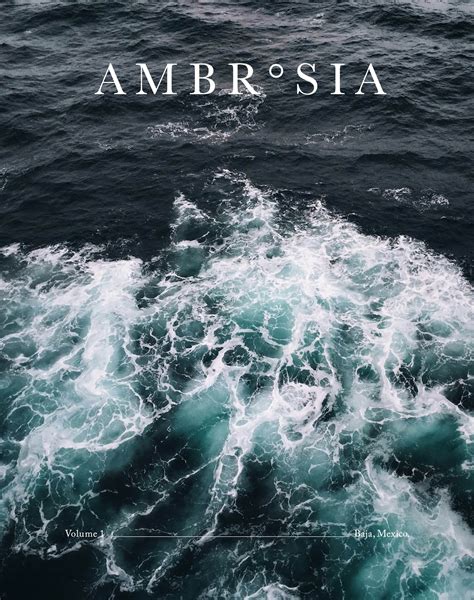 Ambrosia Magazine Volume 1 Baja Mexico Features Pradux