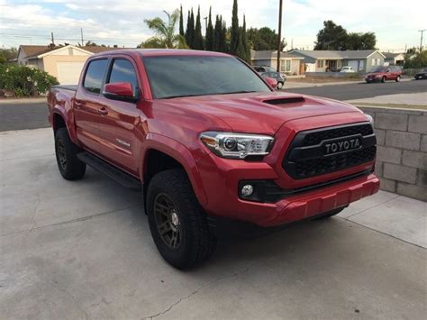 3rd Gen Barcelona Red Tacomas Toyota Tacoma Toyota Tacoma Trd Toyota