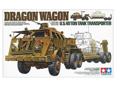 Tamiya 135 Us 40 Ton Tank Transporter Model Kit 35230 Model