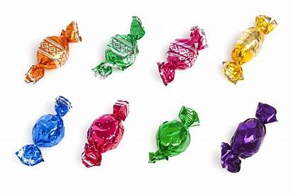 Candy Wrappers Hard Colorful Wrapper Wrapped Throat