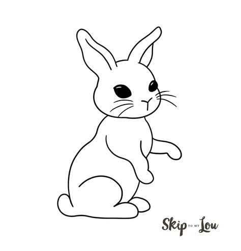 How To Draw A Bunny Skip To My Lou